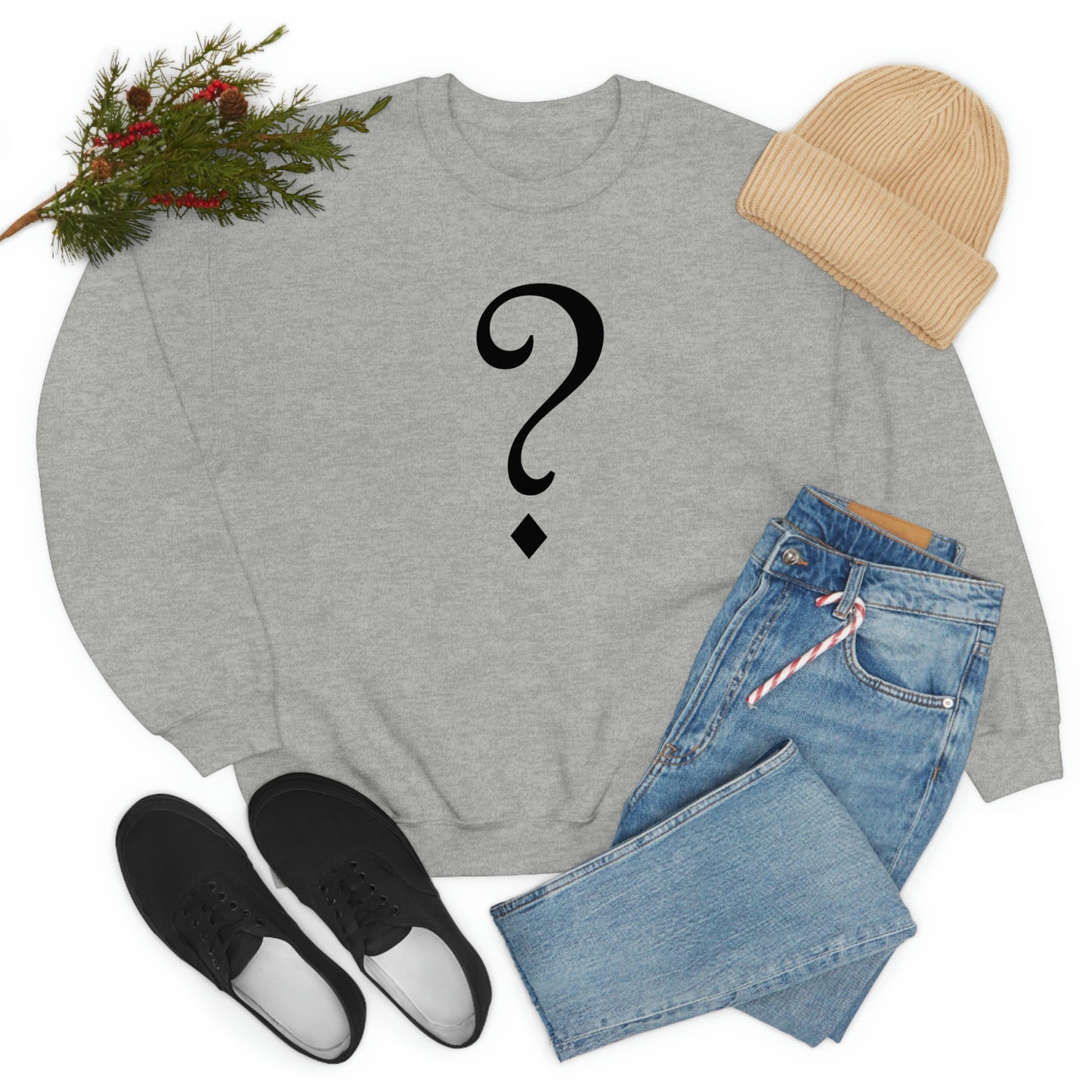 French Question Unisex Heavy Blend™ Crewneck Sweatshirt