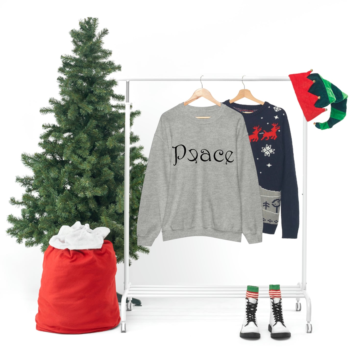 Peace Unisex Heavy Blend™ Crewneck Sweatshirt