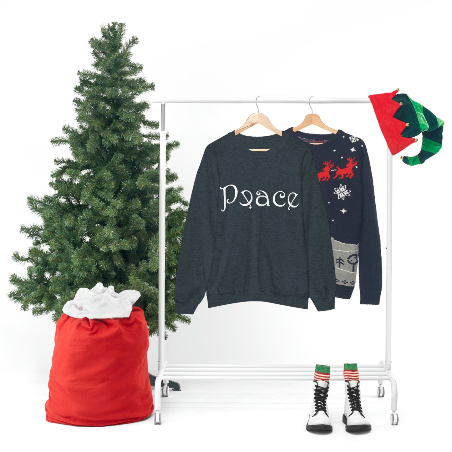 Peace Unisex Heavy Blend™ Crewneck Sweatshirt