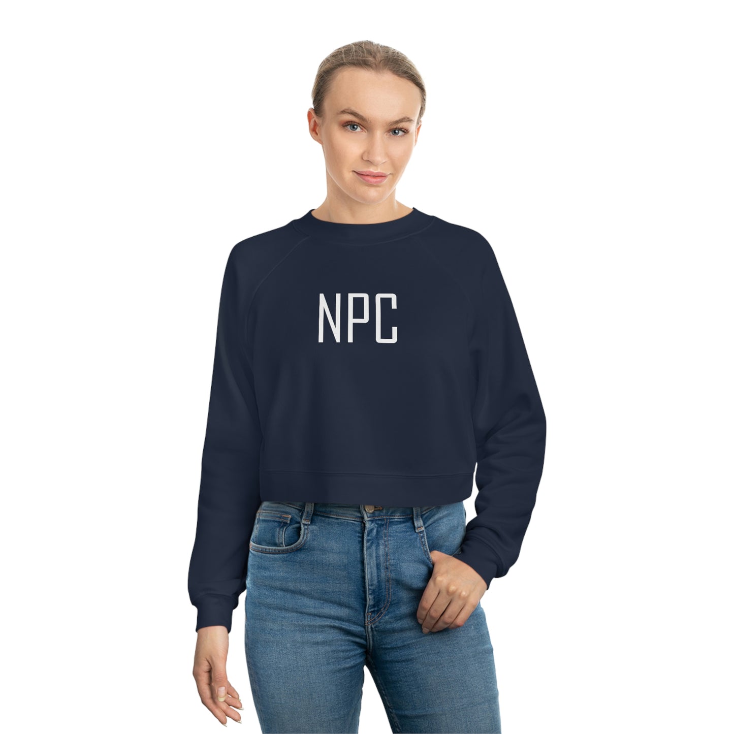 NPC Women's Cropped Fleece Pullover