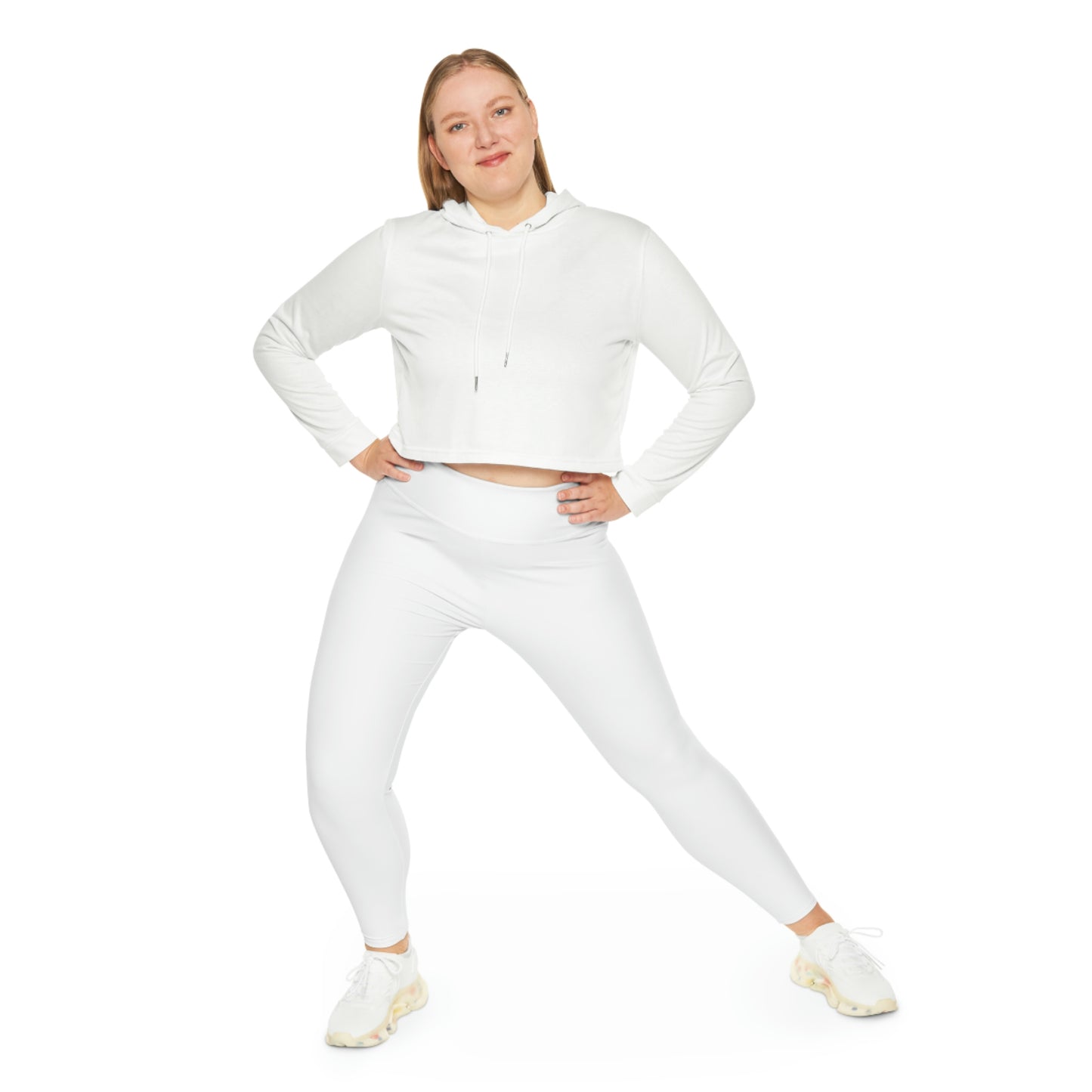 Chiller A Plus Size White Leggings