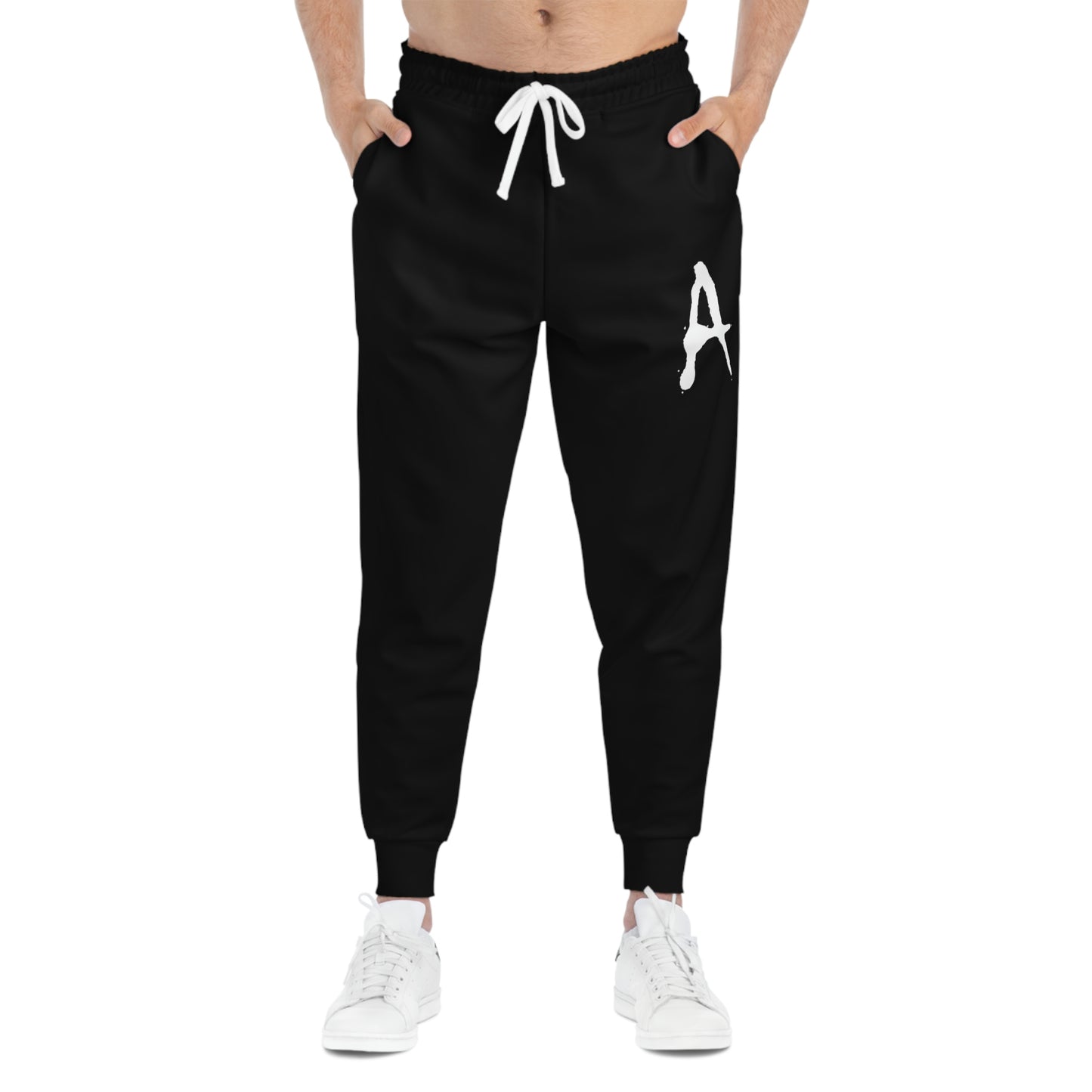 Chiller A Athletic Black Joggers (AOP)