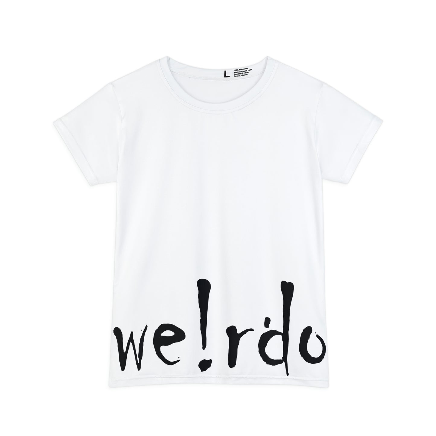 We!rdo Women's White Short Sleeve Shirt (AOP)