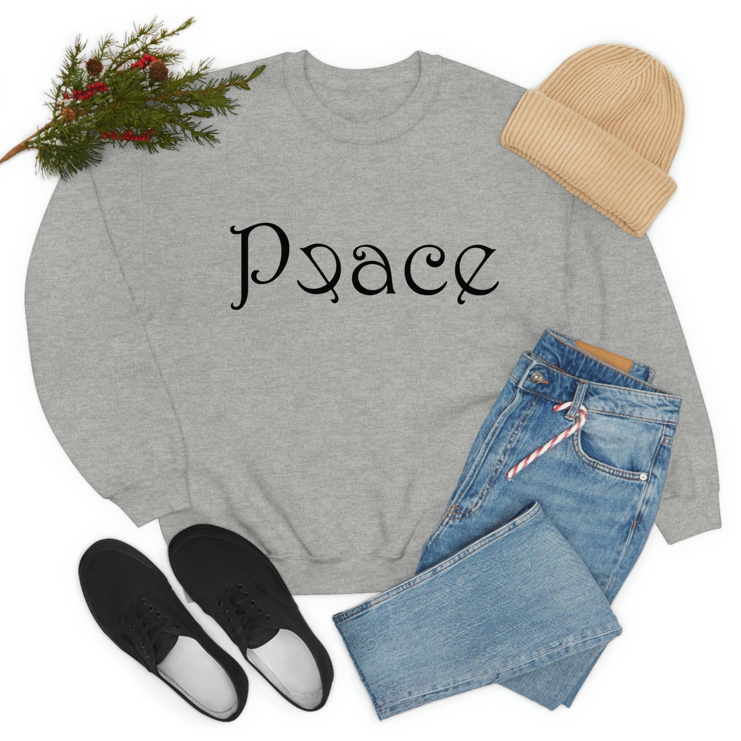 Peace Unisex Heavy Blend™ Crewneck Sweatshirt