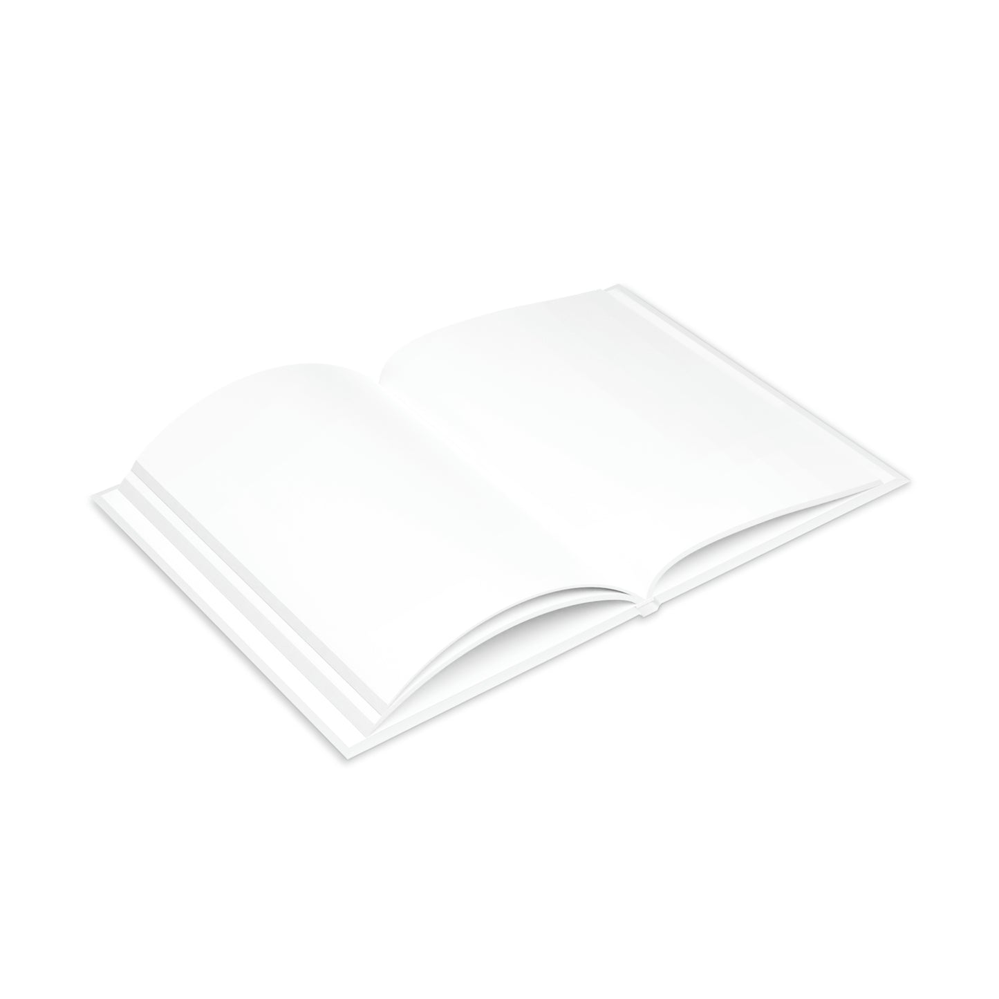 Chiller A White Hardcover Notebook with Puffy Covers