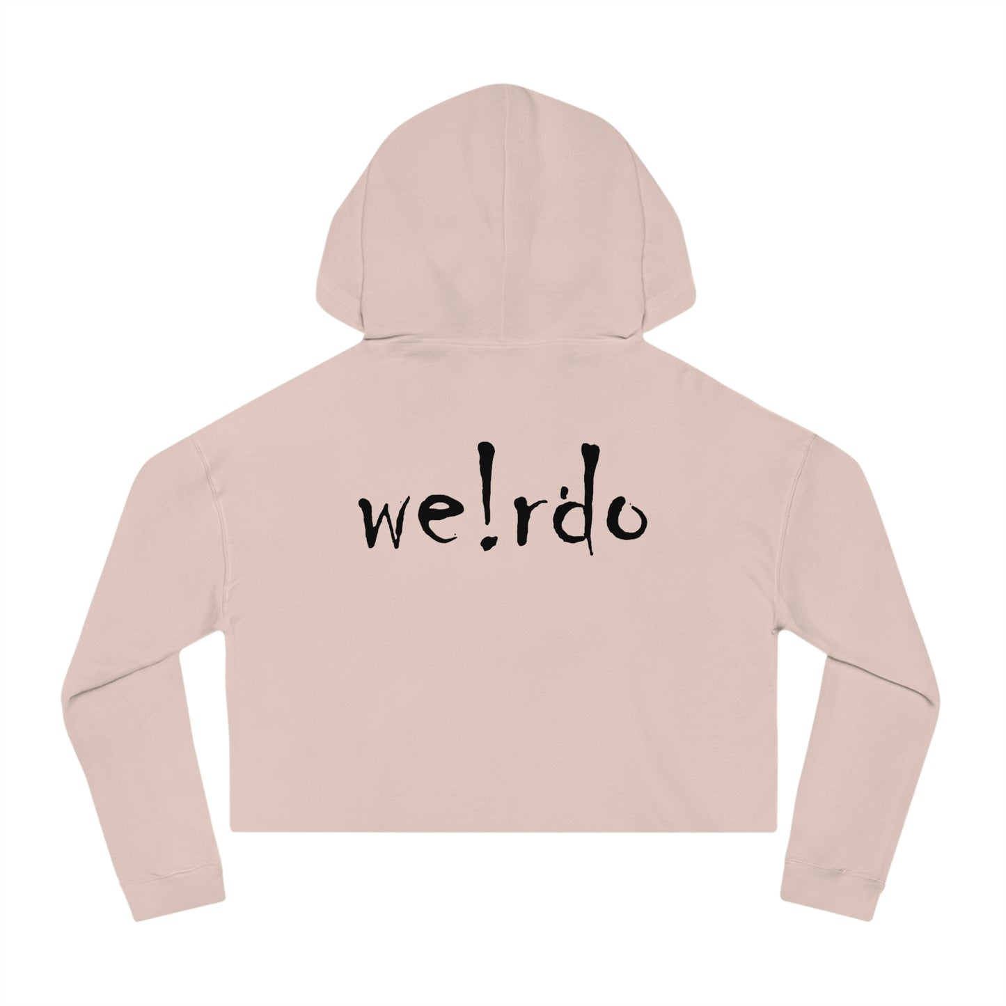 We!rdo Women’s Cropped Hooded Sweatshirt