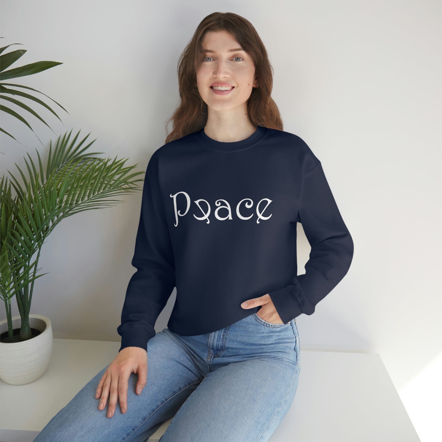 Peace Unisex Heavy Blend™ Crewneck Sweatshirt