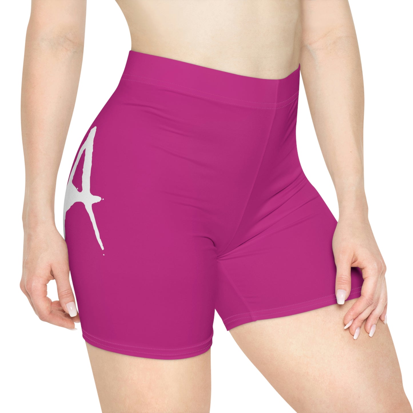 Chiller A Women's Pink Biker Shorts