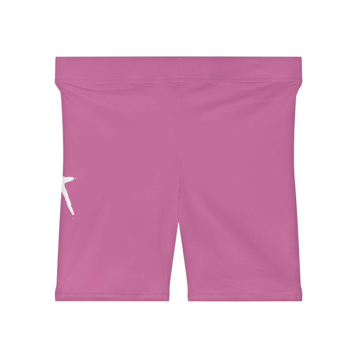 Chiller A Women's Light Pink Biker Shorts