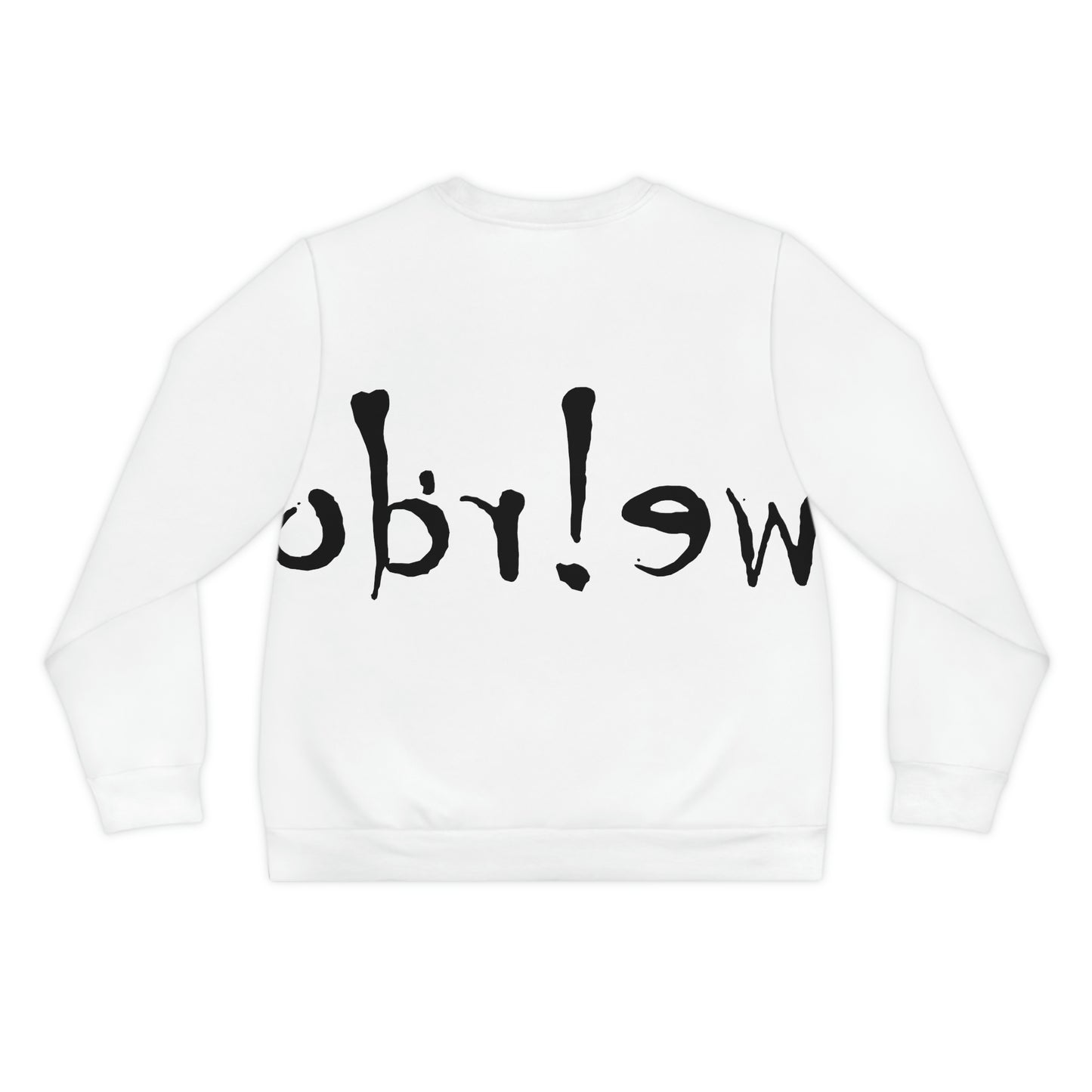 We!rdo White Lightweight Sweatshirt (AOP)