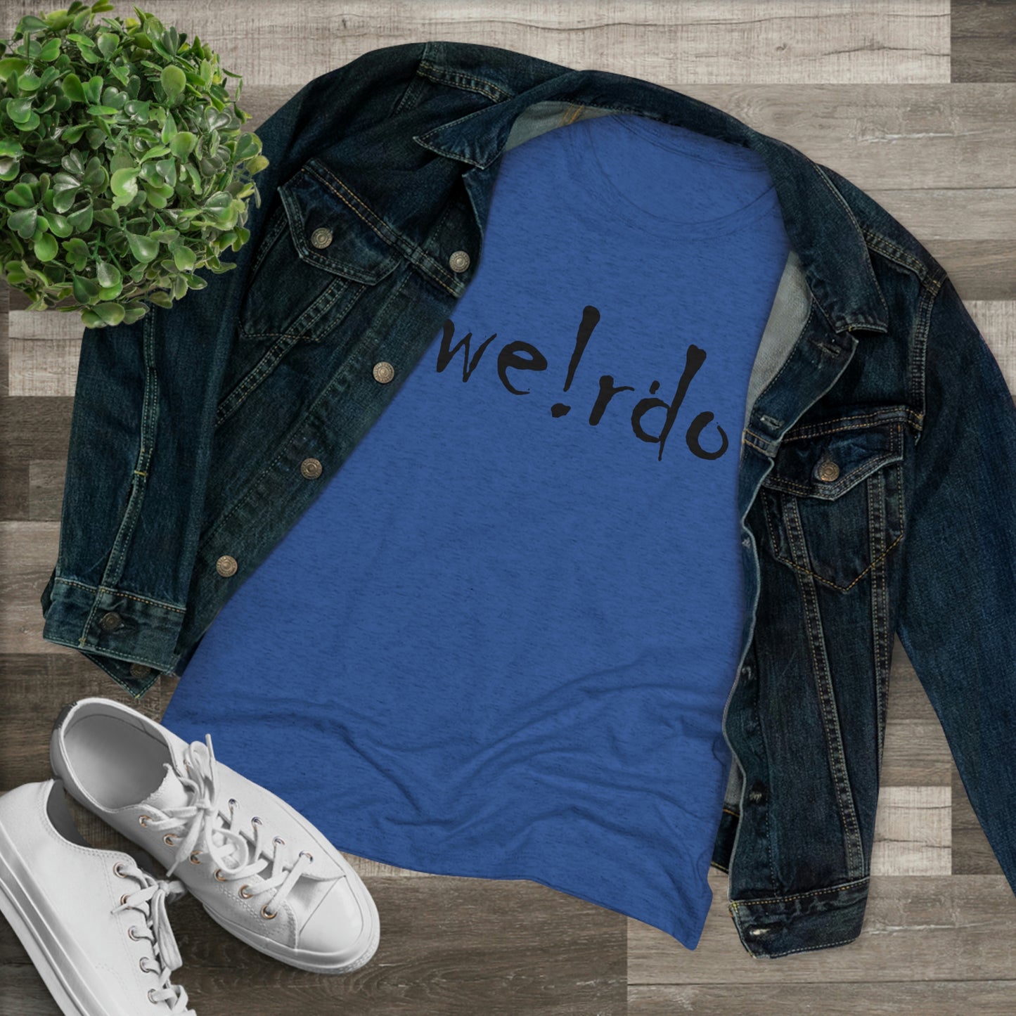 We!rdo Women's Triblend Tee