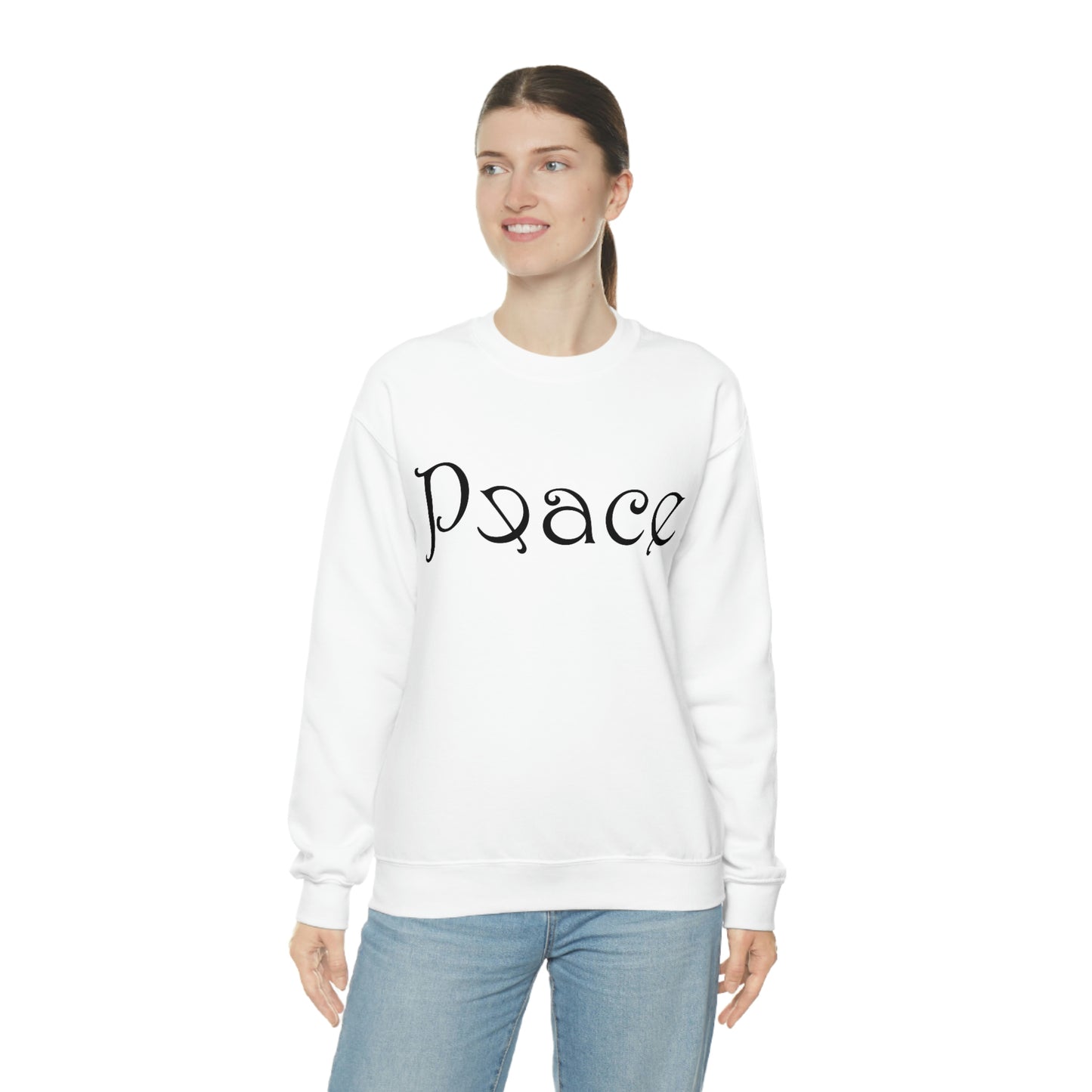 Peace Unisex Heavy Blend™ Crewneck Sweatshirt