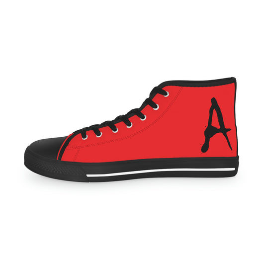 Chiller A Men's Red High Top Sneakers