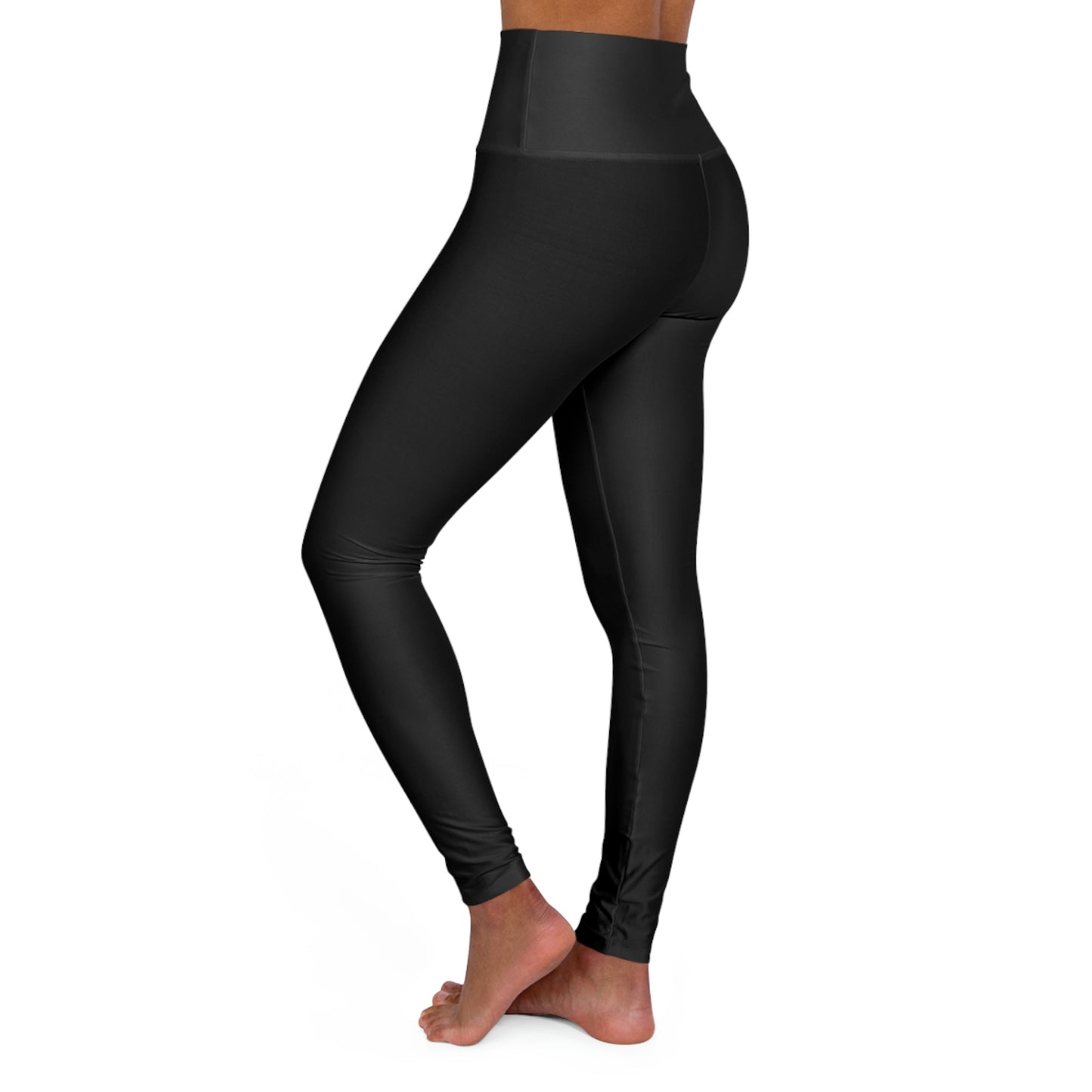 Chiller A Black High Waisted Yoga Leggings