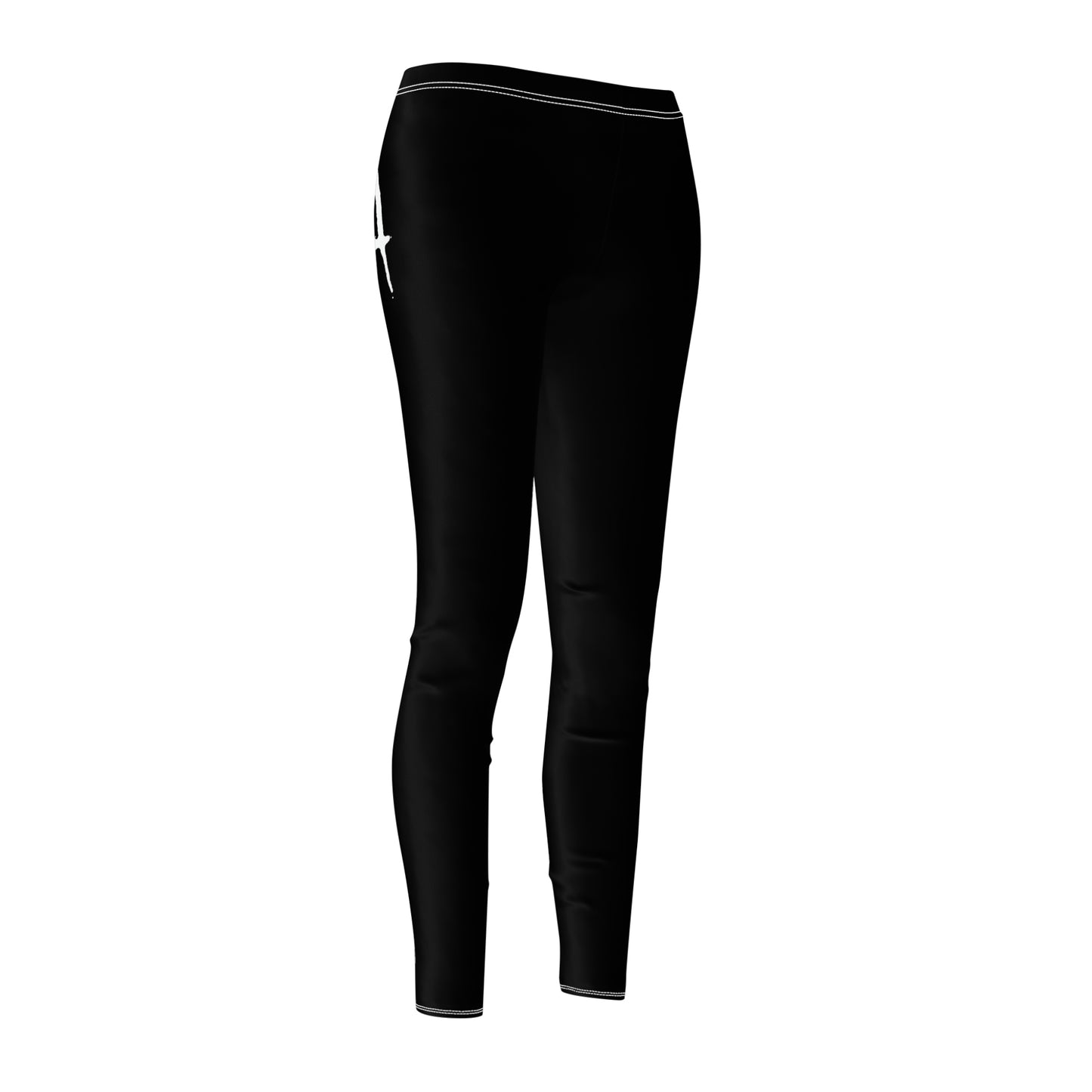 Chiller A Women's Black Cut & Sew Casual Leggings