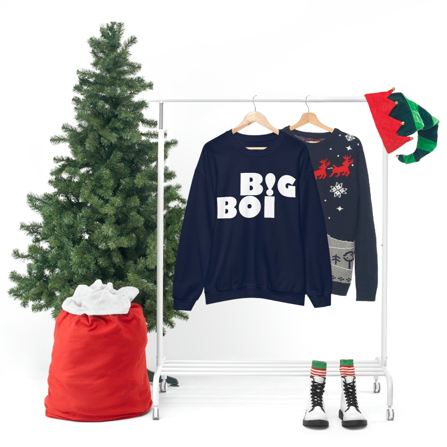 B!G BOI Unisex Heavy Blend™ Crewneck Sweatshirt