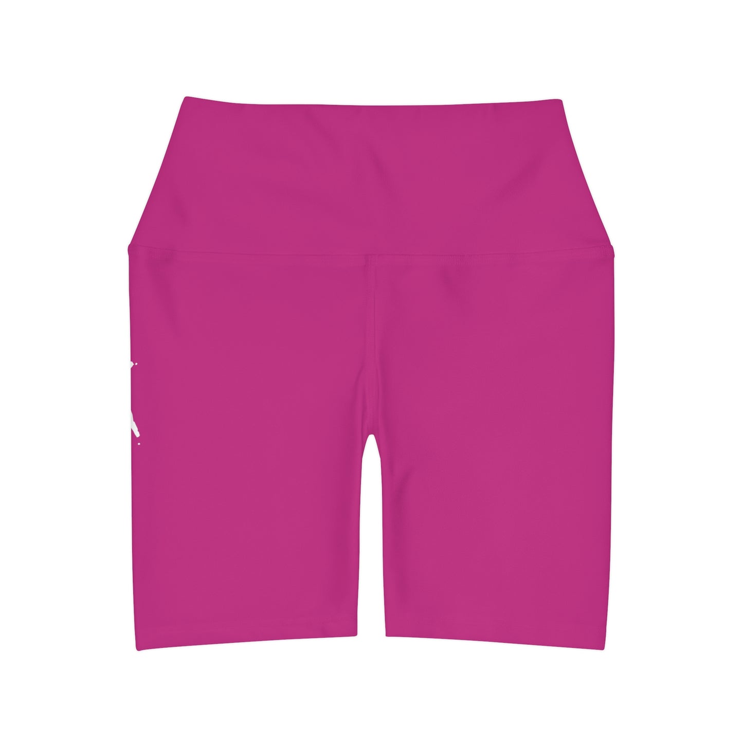 Chiller A Pink High Waisted Yoga Shorts