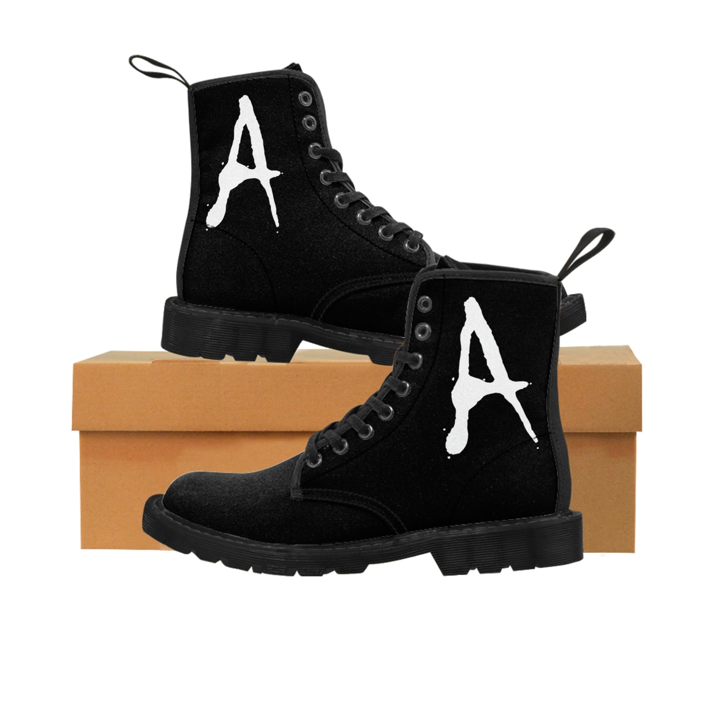 Chiller A Men's Black Canvas Boots