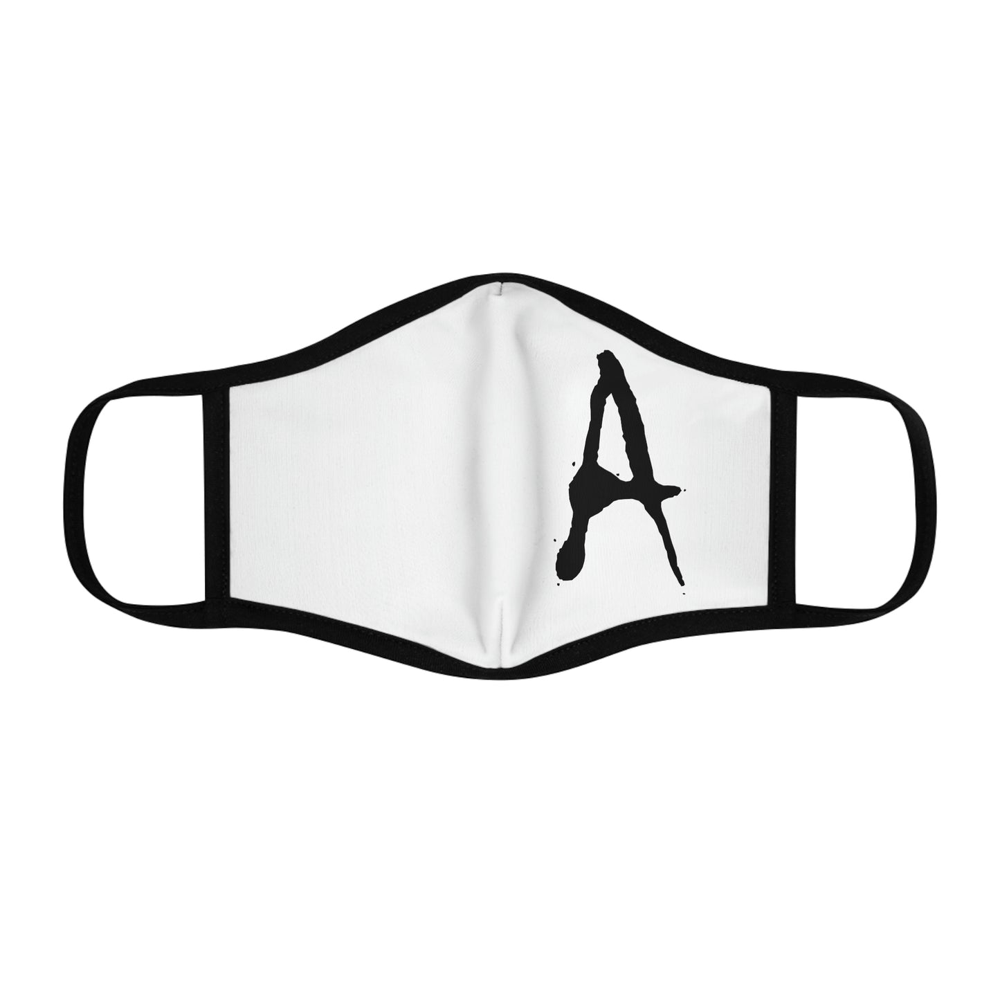 Chiller A White Fitted Polyester Face Mask