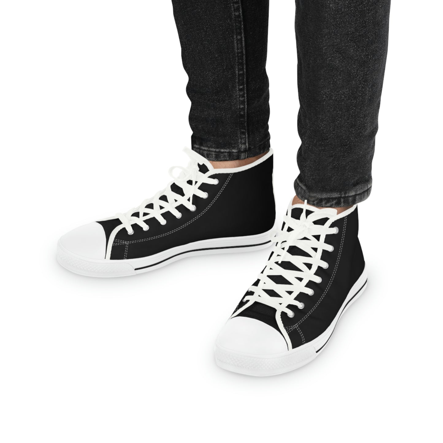 Chiller A Men's Black High Top Sneakers