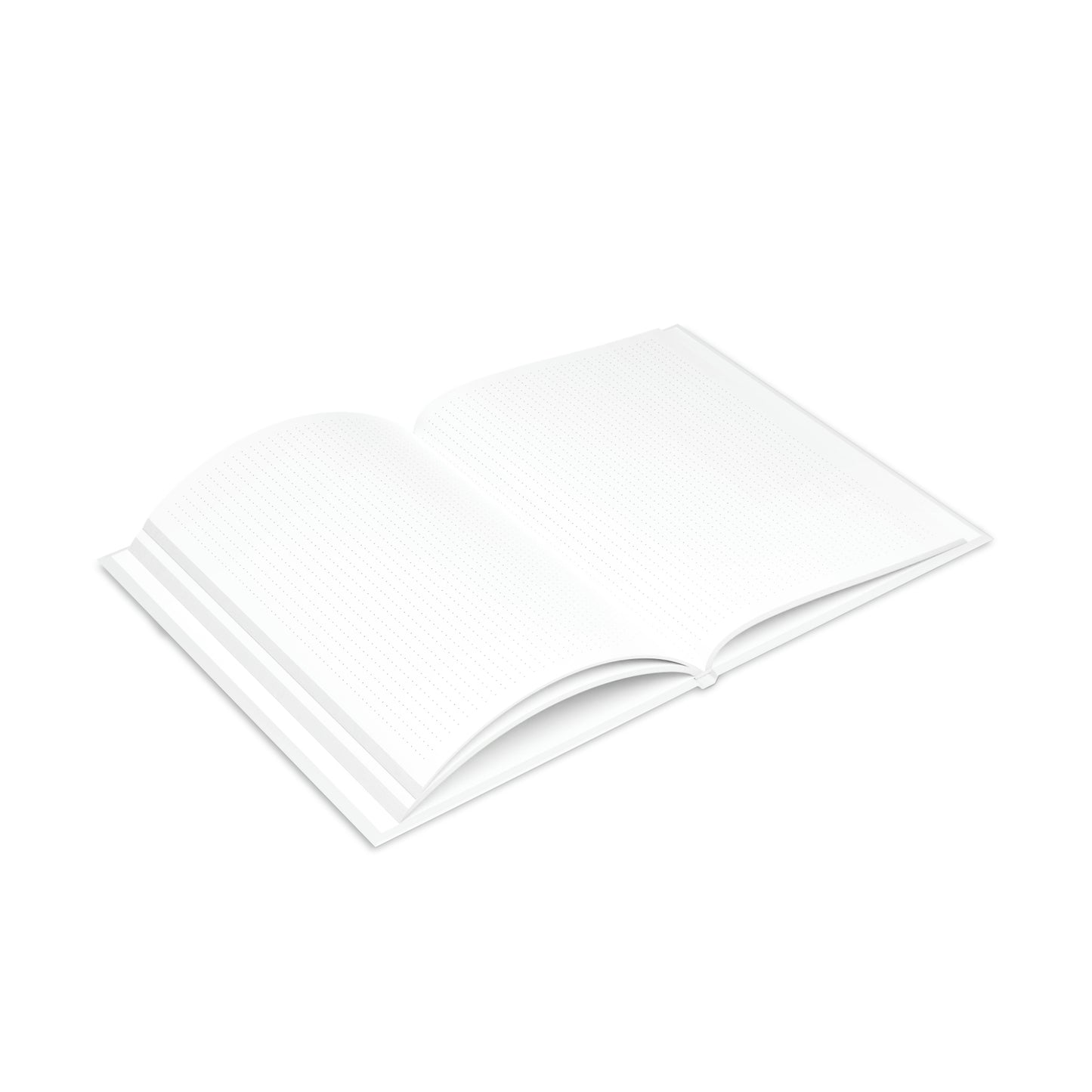 Chiller A White Hardcover Notebook with Puffy Covers