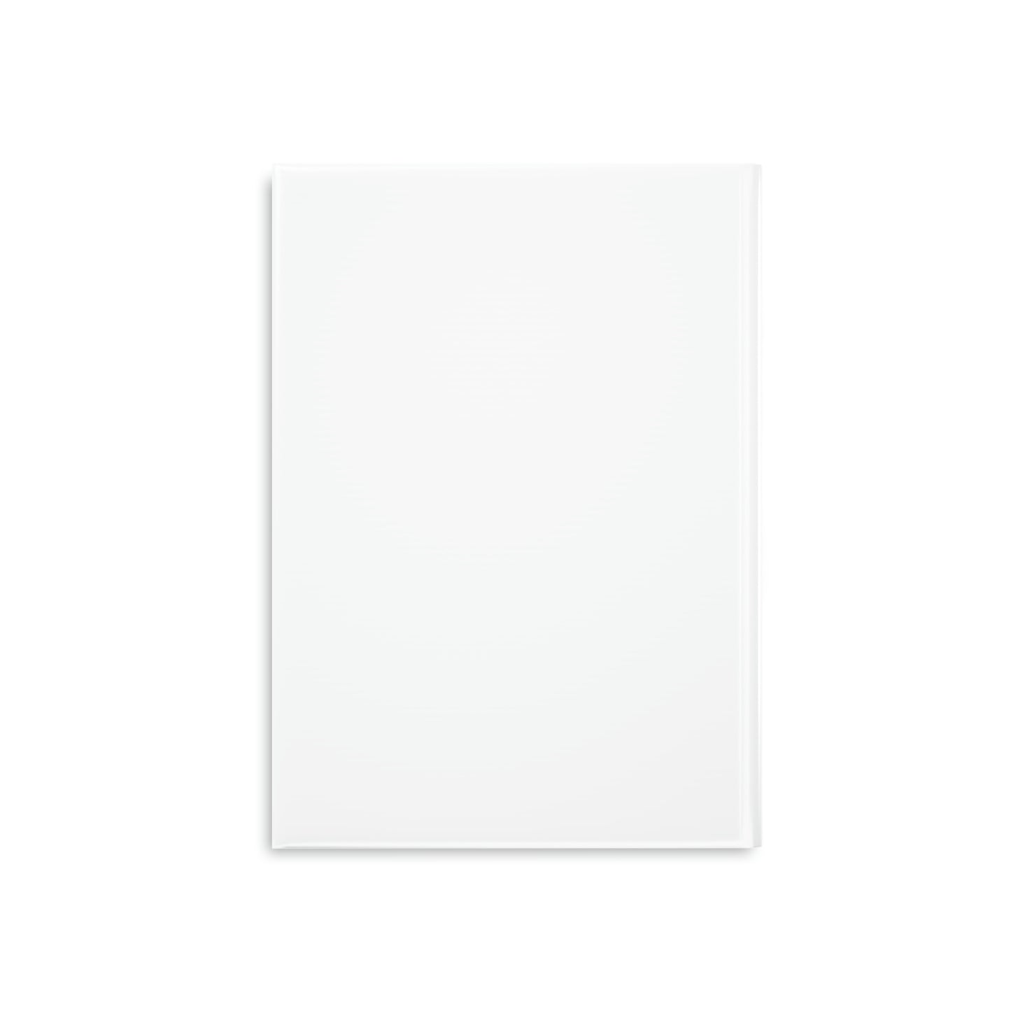 Chiller A White Hardcover Notebook with Puffy Covers