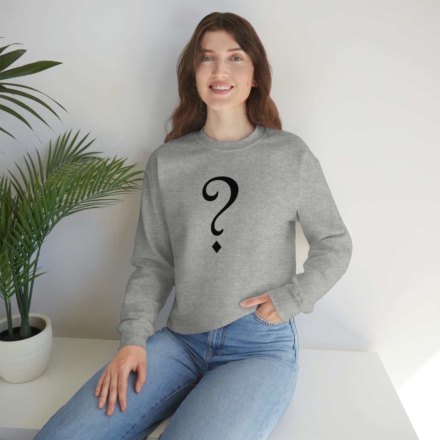 French Question Unisex Heavy Blend™ Crewneck Sweatshirt