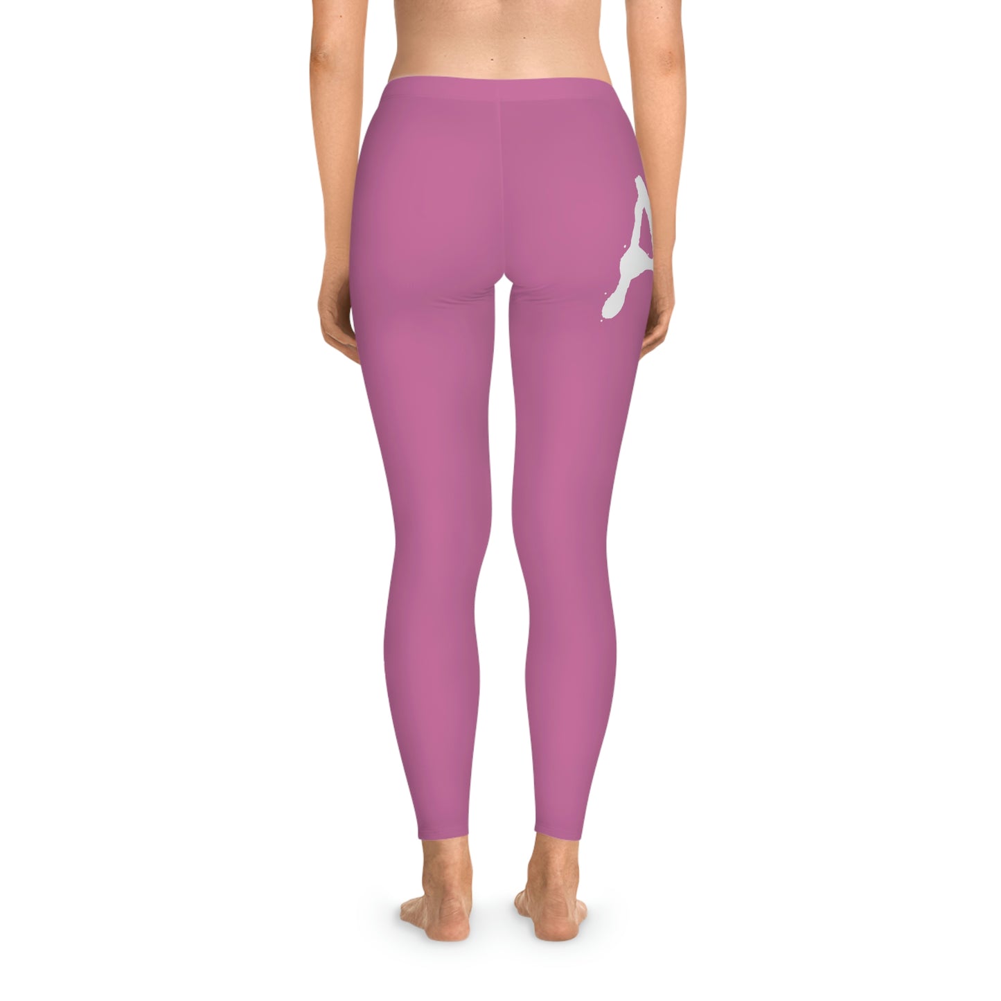 Chiller A Light Pink Stretchy Leggings