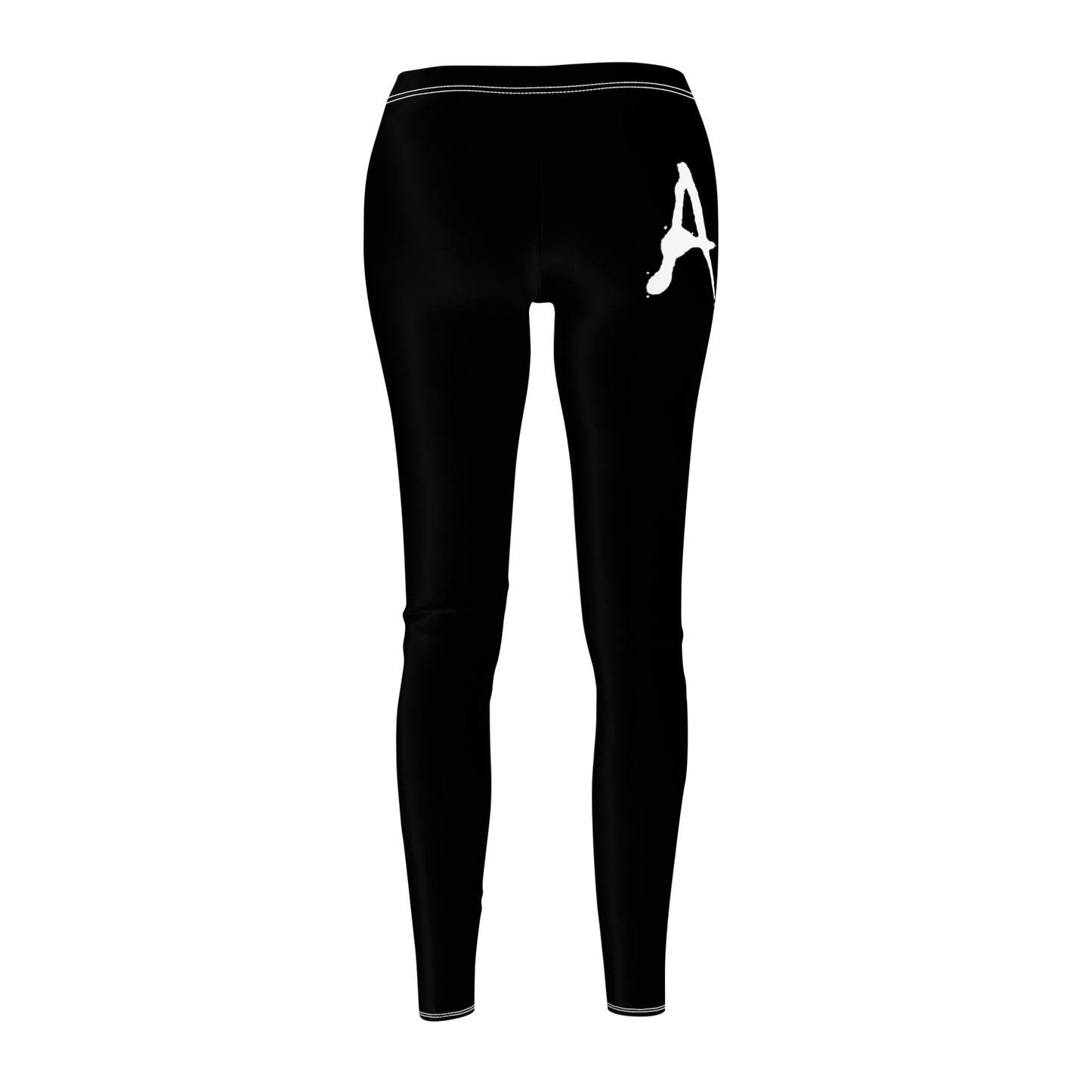 Chiller A Women's Black Cut & Sew Casual Leggings