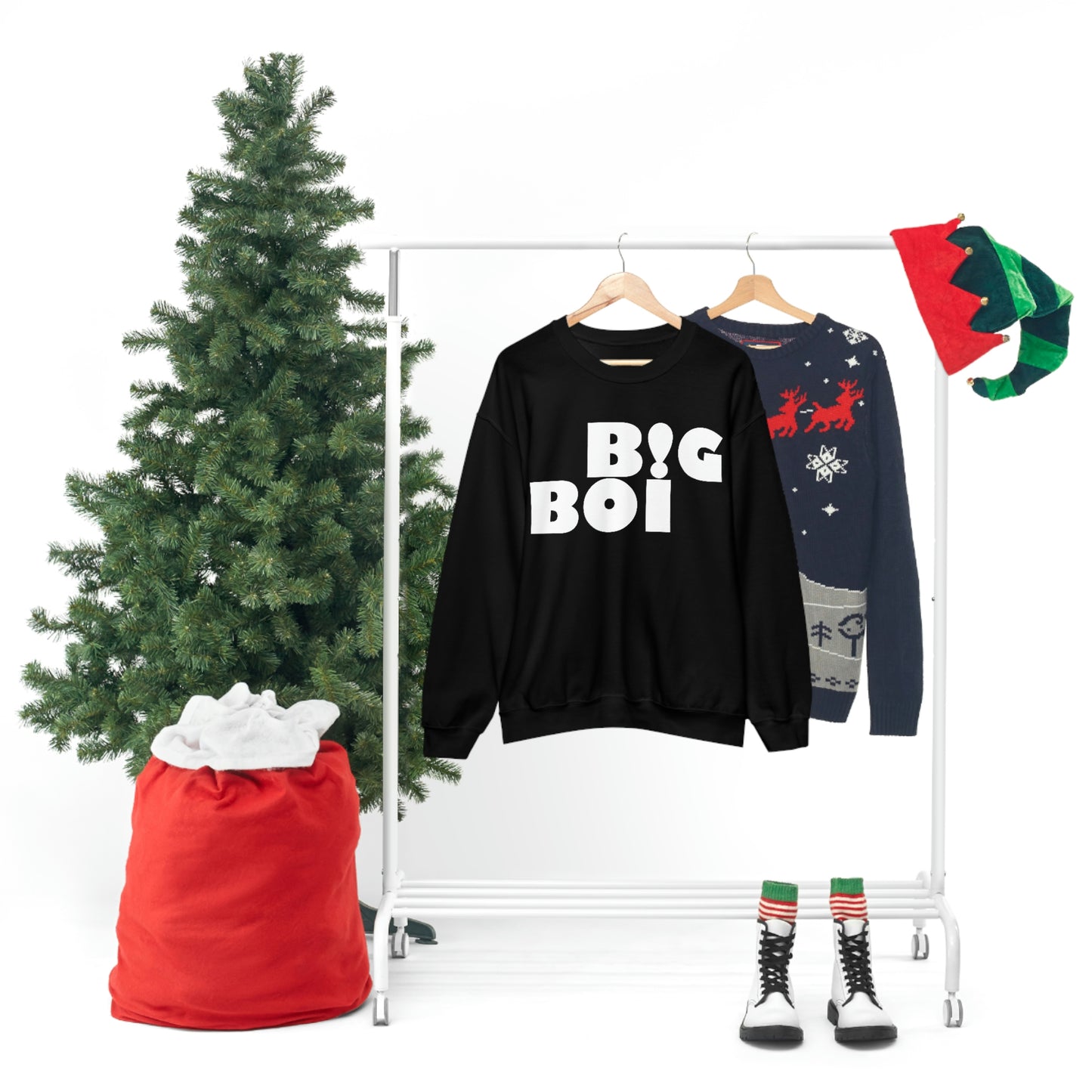 B!G BOI Unisex Heavy Blend™ Crewneck Sweatshirt