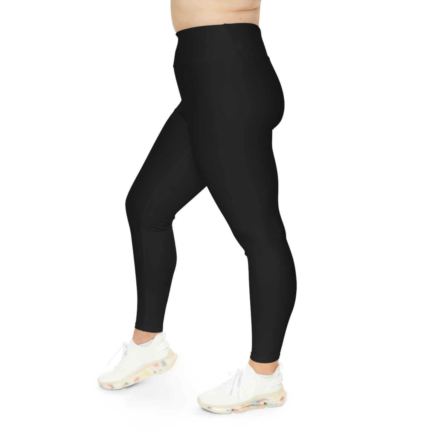 Chiller A Plus Size Black Leggings