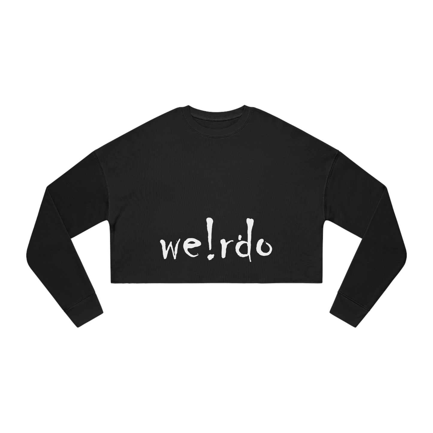 We!rdo Women's Cropped Sweatshirt