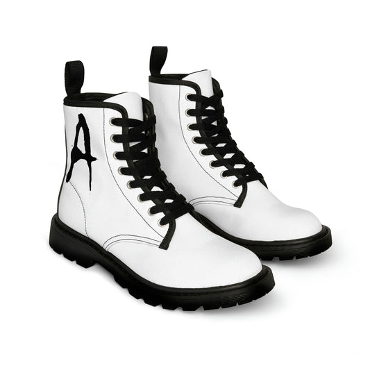 Chiller A Men's White Canvas Boots