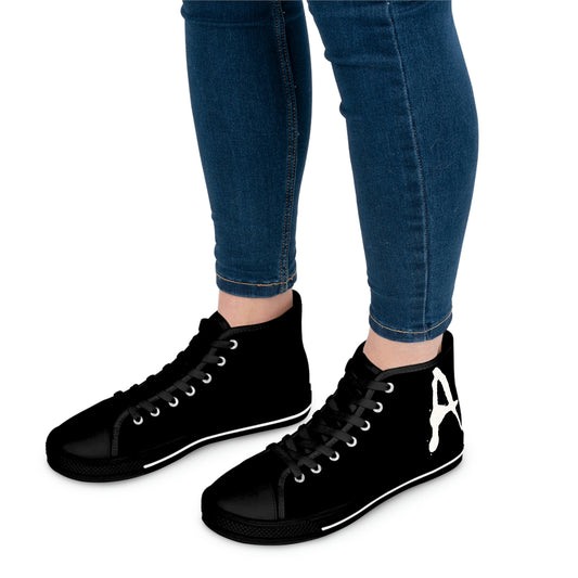 Chiller A Women's Black High Top Sneakers