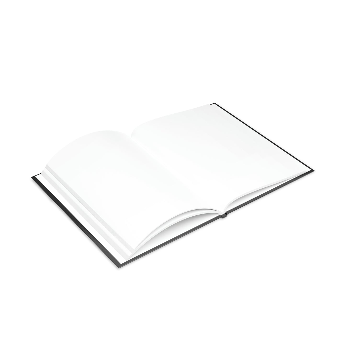 Chiller A Black Hardcover Notebook with Puffy Covers