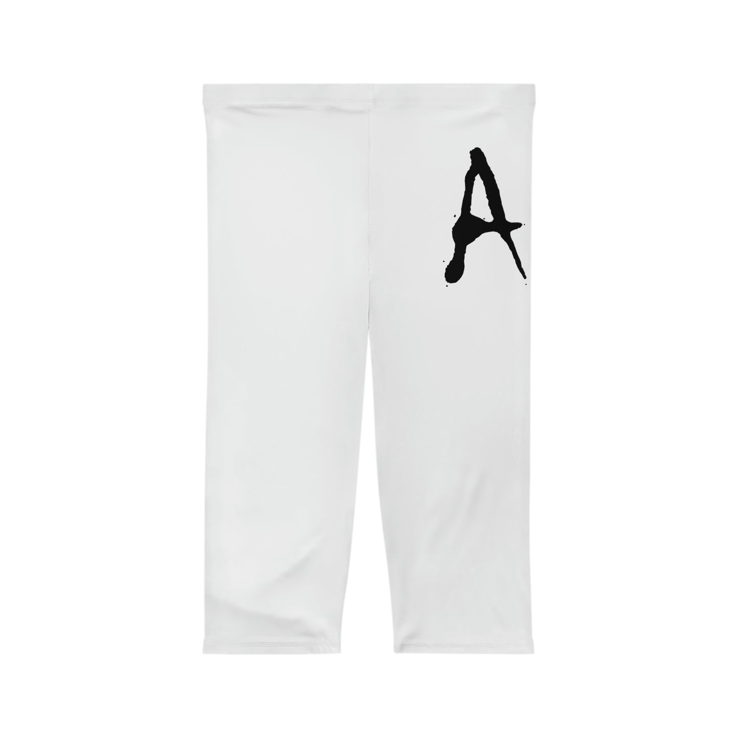 Chiller A Women’s White Capri Leggings (AOP)