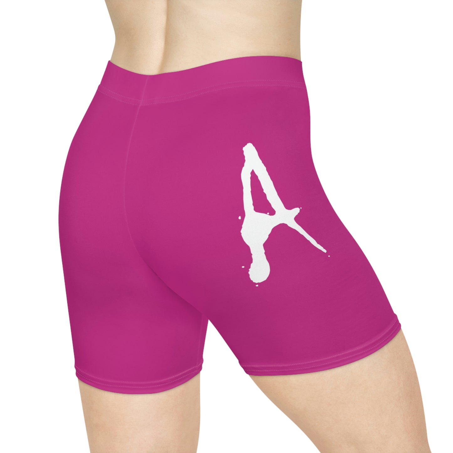 Chiller A Women's Pink Biker Shorts