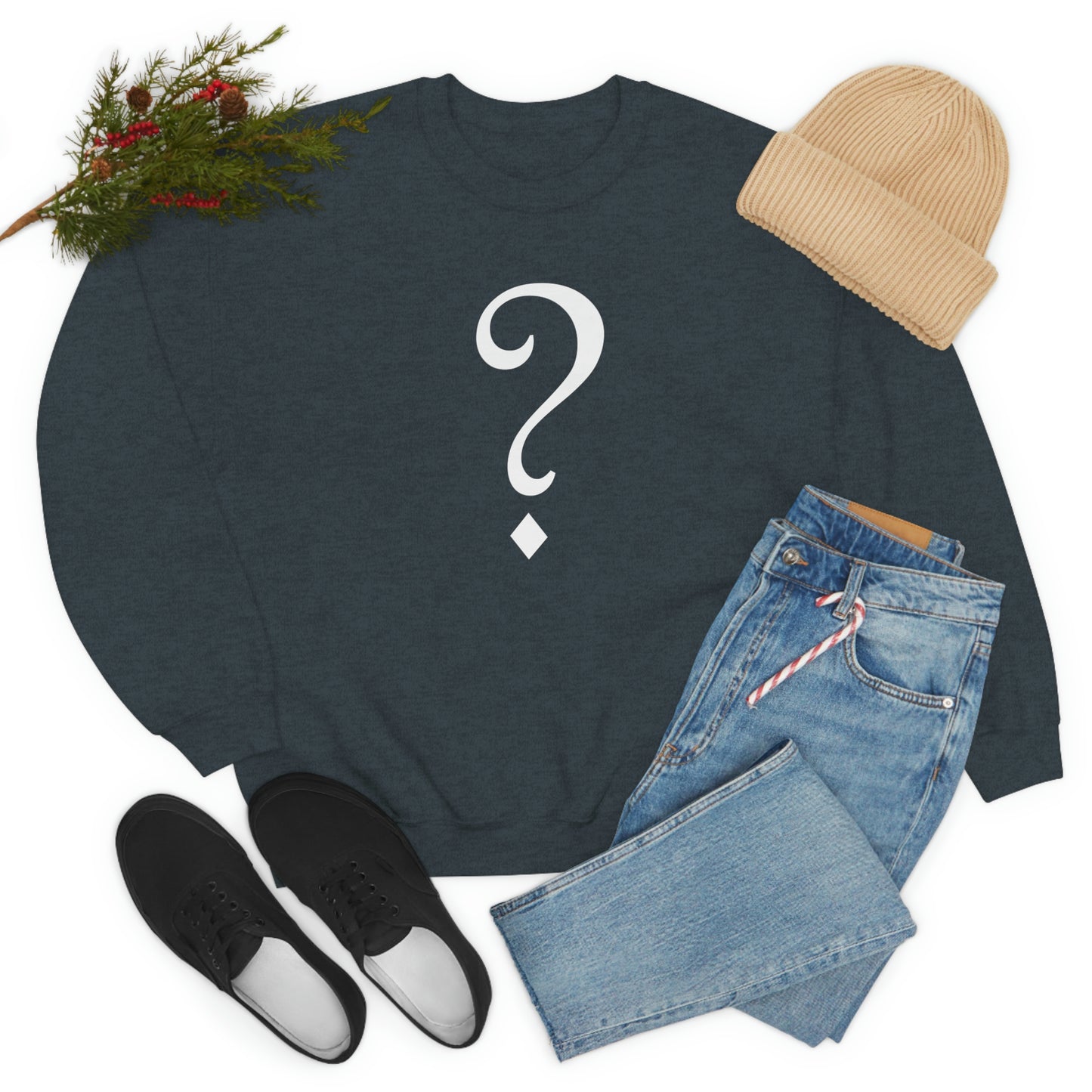 French Question Unisex Heavy Blend™ Crewneck Sweatshirt