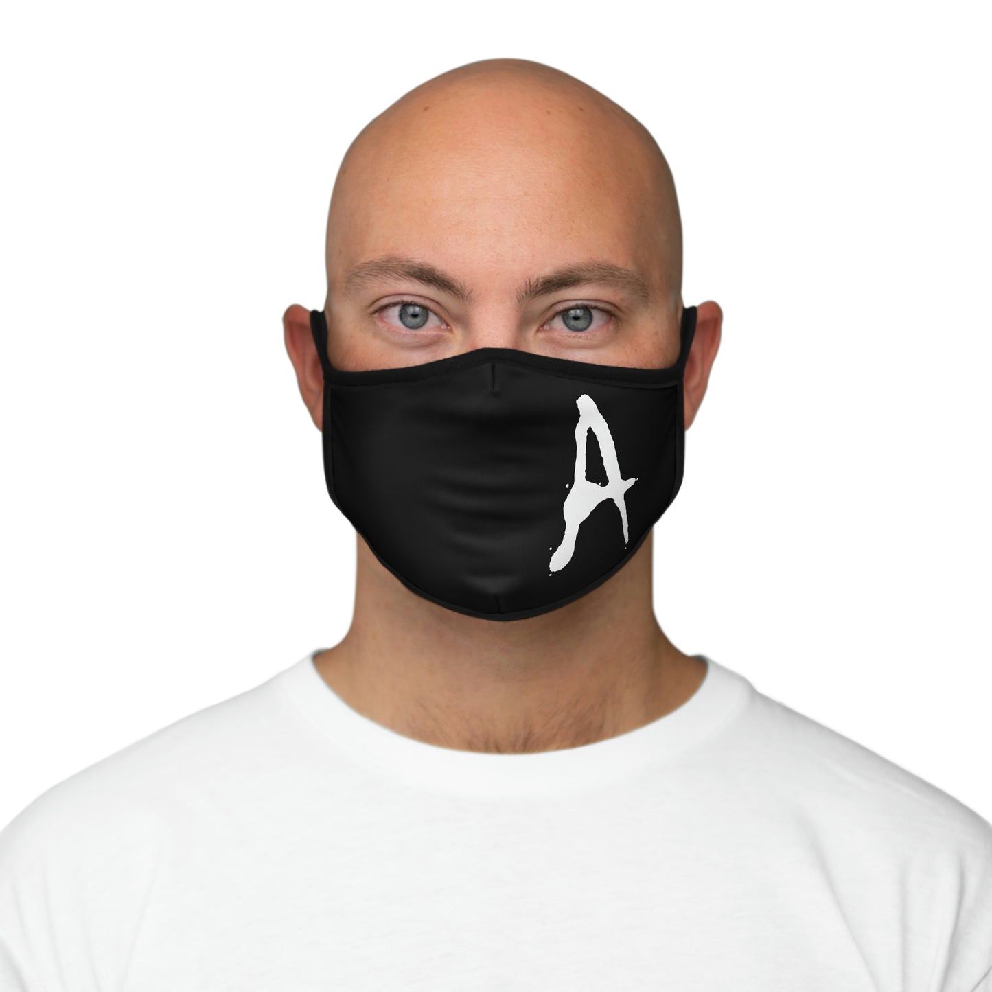 Chiller A Black Fitted Polyester Face Mask