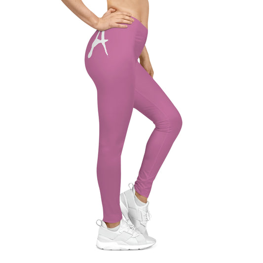 Chiller A Women's Light Pink Casual Leggings