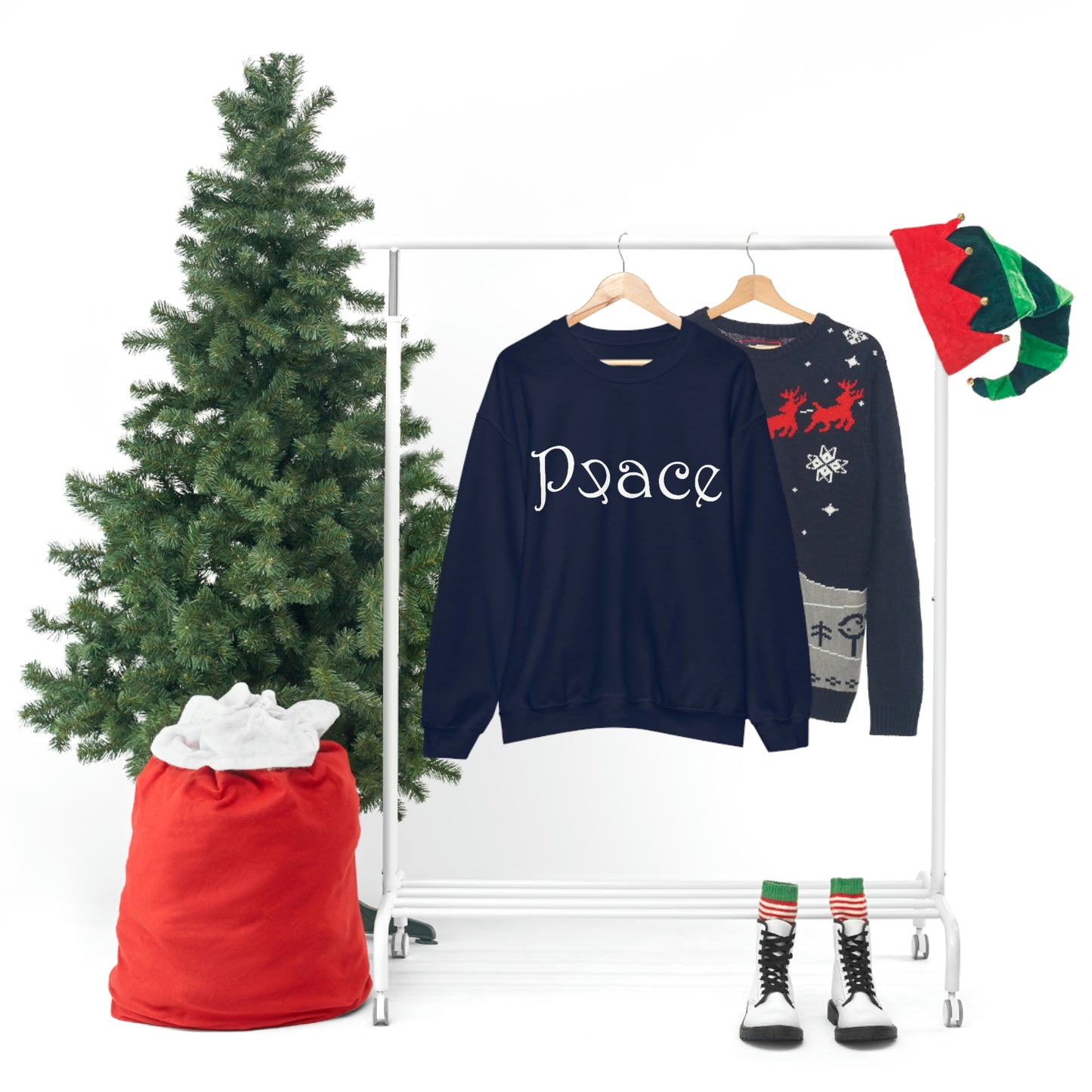 Peace Unisex Heavy Blend™ Crewneck Sweatshirt