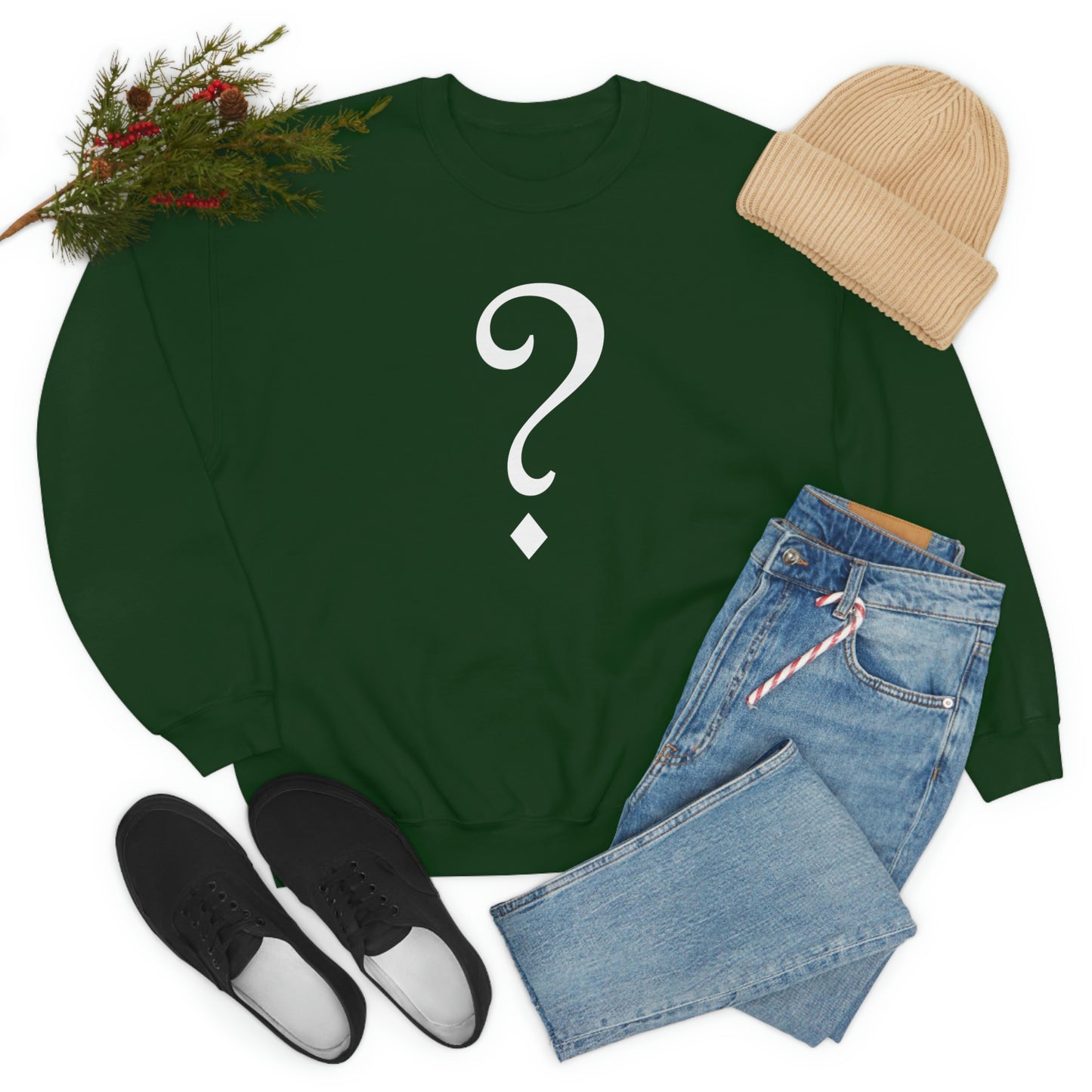 French Question Unisex Heavy Blend™ Crewneck Sweatshirt