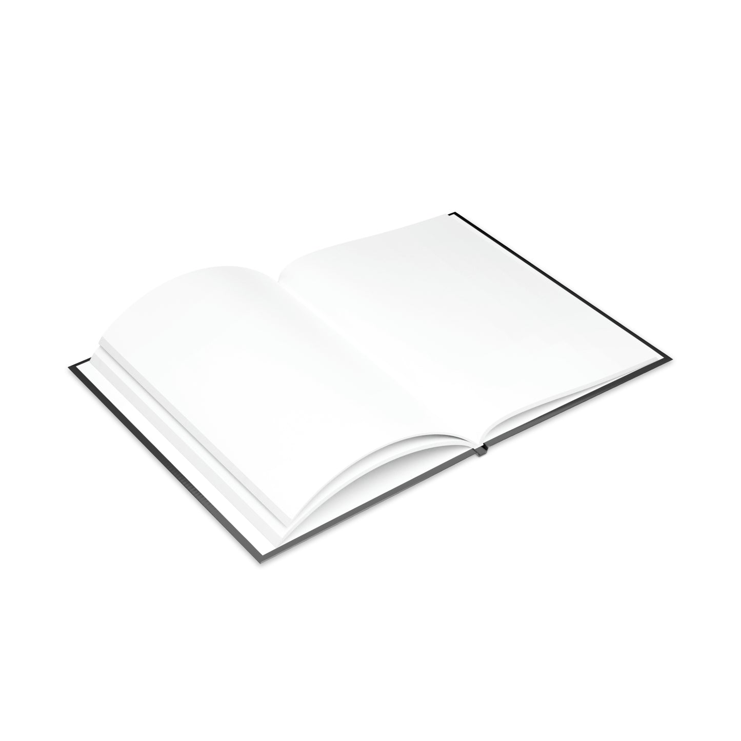 Chiller A Black Hardcover Notebook with Puffy Covers