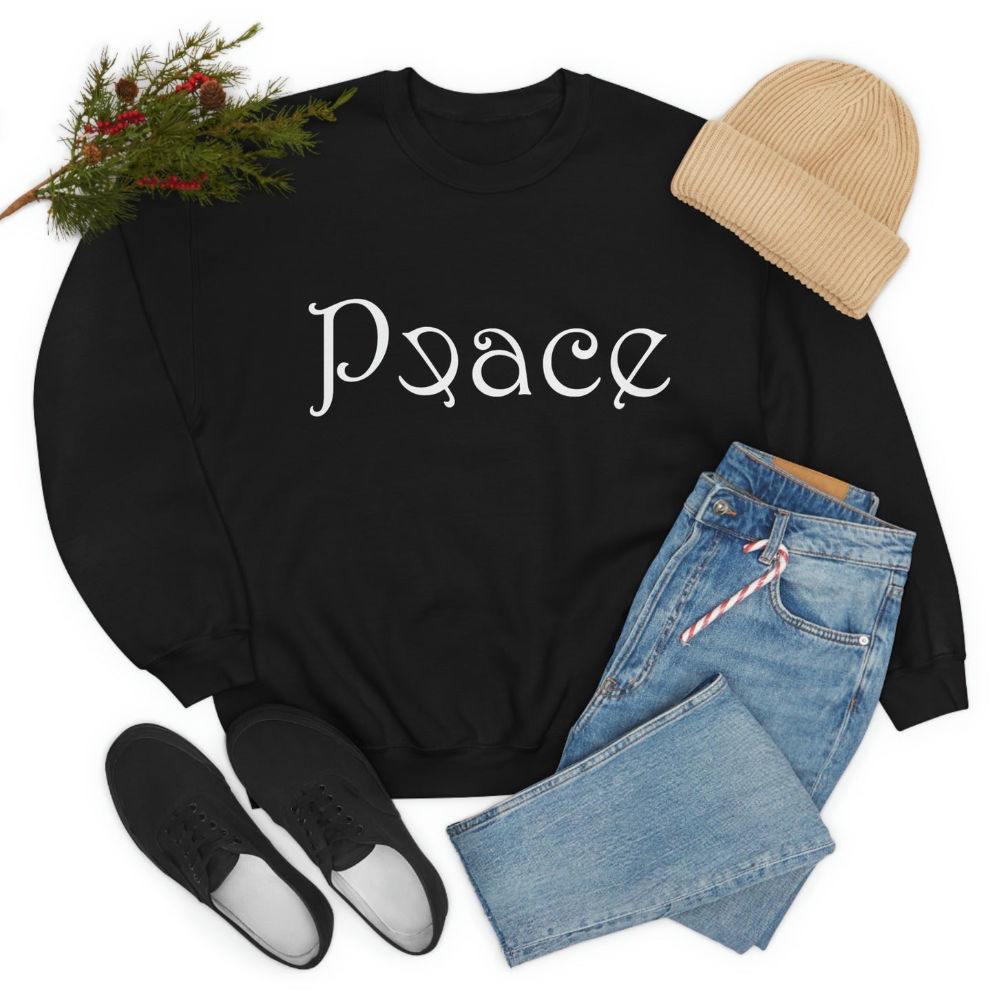 Peace Unisex Heavy Blend™ Crewneck Sweatshirt