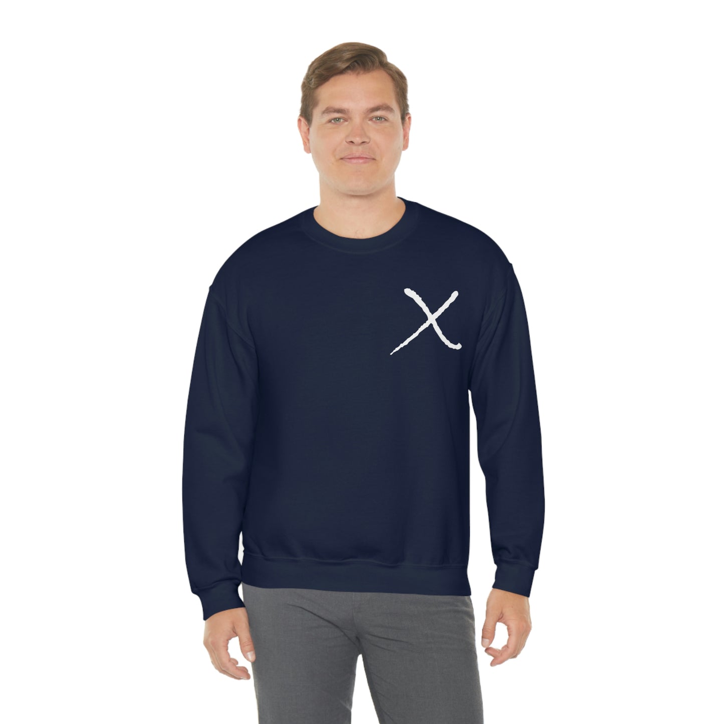 X Mark Unisex Heavy Blend™ Crewneck Sweatshirt