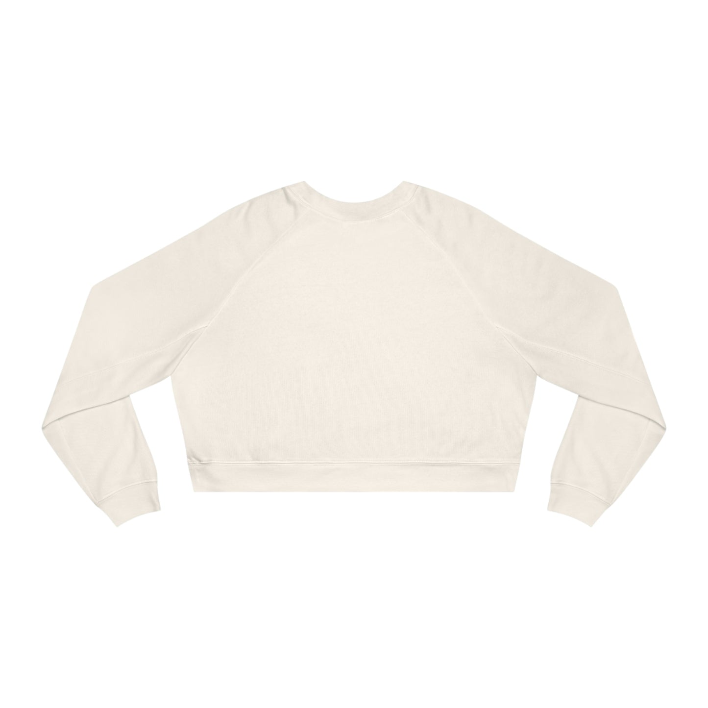 French Question Women's Cropped Fleece Pullover