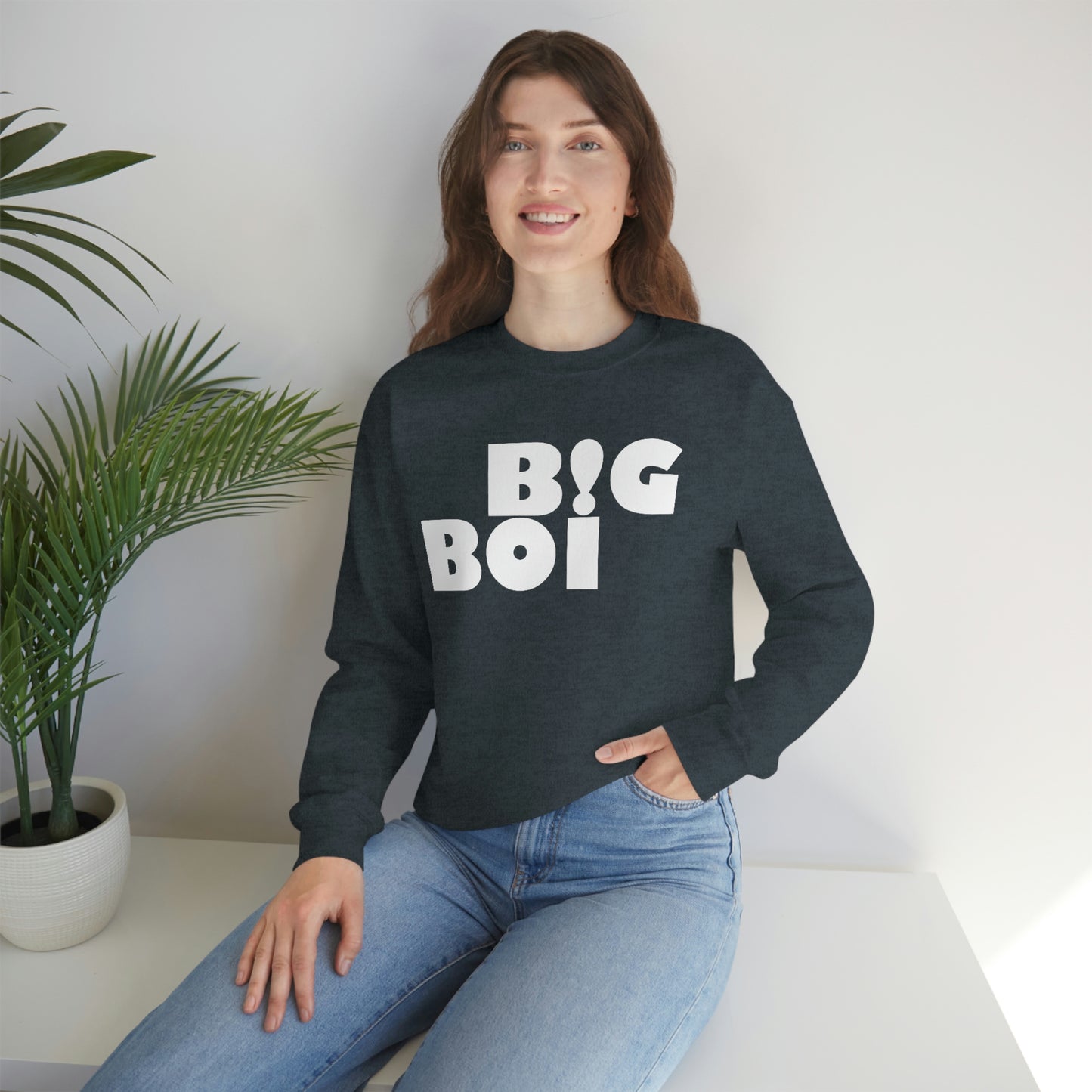 B!G BOI Unisex Heavy Blend™ Crewneck Sweatshirt