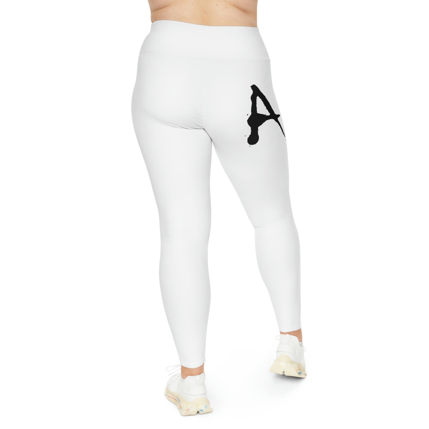 Chiller A Plus Size White Leggings