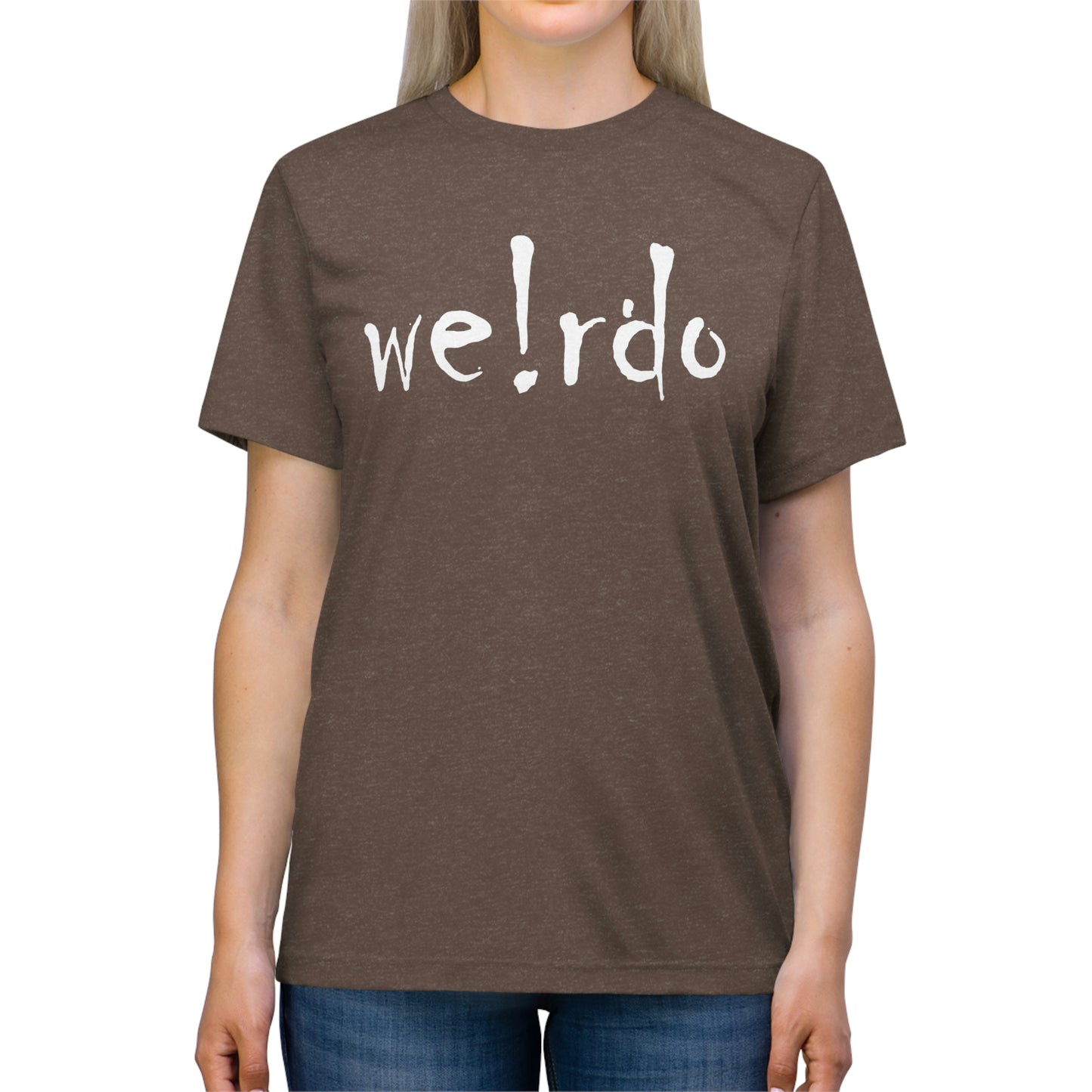 We!rdo Unisex Triblend Tee