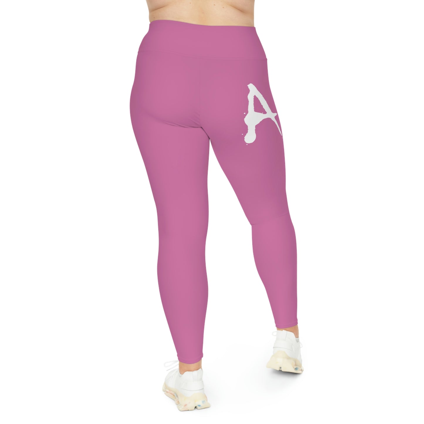 Chiller A Plus Size Light Pink Leggings